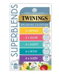 Twinings superblends wellbeing collection