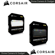 CORSAIR DOMINATOR PLATINUM RGB DDR5 RAM 32GB (2x16GB) 5200MHz CL40 Intel XMP iCUE Compatible Compute