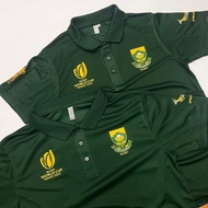 LIKZS X S. Africa Rugby WC 2023 DX5+ Travel Jersey Rugby Polo Baju Berkolar Ragbi Team Mens Top Appa