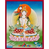 地藏菩薩唐卡 | 精緻的西藏藝術 提供指導與精神支持