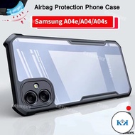 KK 2022 Samsung A04e A04 Airbag Clear Phone Casing For Samsung Galaxy A04e A04 A04S A 04 04A S E 4G 