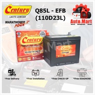 Bateri Kereta / Car Battery - Century Marathoner Max - EFB - Q85 / 110D23L
