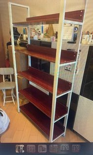 鋼木書架/展示架