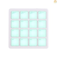 Fast Ship M-VAVE MIDI Controller Pad 16 Velocity Sensitive RGB Backlight Pads MIDI Keyboard Beat Mac