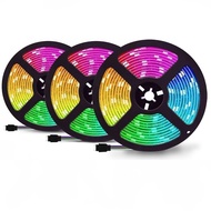 Waterproof LED Strip Light RGB LED Light Strip 2835 LED Tape Lights Color Changing Strip Lights Lamp