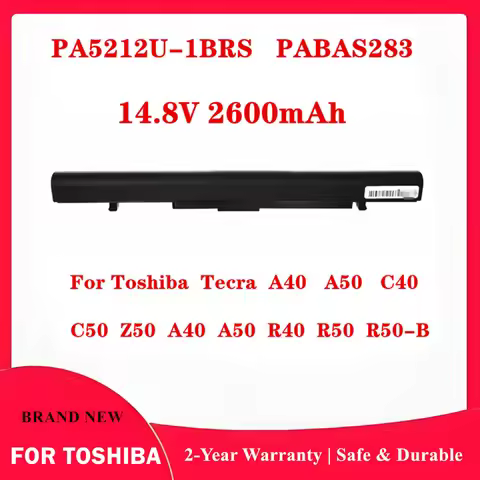 PA5212U-1BRS Laptop Battery For Toshiba Tecra A40 A50 C40 C50 Z50 A40 A50 R40 R50 R50-B PA5212U-1BRS