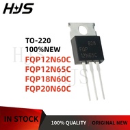 10Pcs FQP12N60C FQP12N65C FQP18N60C FQP20N60C FQP*12N60C 12N65C 18N60C 20N60C TO-220 In stock chip i