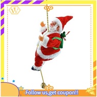 【W】Rope Climbing Santa Claus Rope Climbing Santa Claus Indoor and Outdoor Christmas Tree Decorations