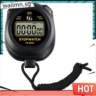Digital Stopwatch Timer Professional Handheld LCD Chronograph Sports Stopwatch Sports Training Timer