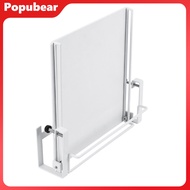 Woeuri Countertop Storage Rack Cabinet Door Storage Organizer Foldable Kitchen Cabinet Door Hanging
