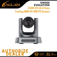 Cross Evolution CX383 12X 4K AI Voice Tracking HDMI+IP+USB PTZ Camera