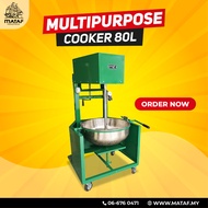 MATAF Mesin Dodol/Multi Purpose Cooker Stainless Steel 80L (MT-DL24SS)