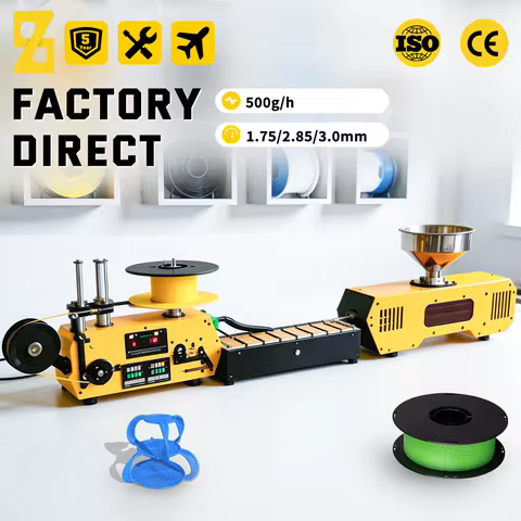 PLA-CF PETG-CF HT400 Bumblebee Extruder 3D Priting Filament Extrusion Machine Desktop Extruder Machi