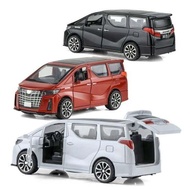 Diecast alphard model kit alloy metal mobil diecast alphard buka tutup pintu luxury car alphard mobi