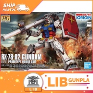 Bandai Gundam HG GTO 1/144 Gundam RX-78-2 The Origin Ver Assembly Model