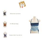 4U Tanktop Tali Leher Silang Fashion CropTop Women Korean Sexy Outwear Gradasi Warna BR087