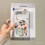 Pillow Pajamas Shin-Chan Simple Cute Fun Cartoon Phone Case Suitable for iPhone 16promax 16 15 14 pr