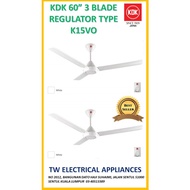 (TWIN PACK) KDK K15VO Regulator Ceiling Fan 60'"