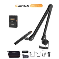 Comica Vm30 2.4G siêu hình tim Condenser Không Dây Shotgun Microphone Cho Máy Ảnh Điện Thoại Thông M