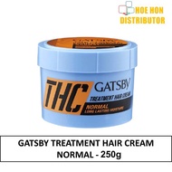 Gatsby Treatment Hair Cream 250g Normal THC Blue Long-Lasting Moisture Krim Rambut