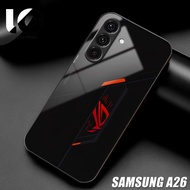 HP Casing SAMSUNG A26 Softcase SAMSUNG A26 Case Glossy Casing Shiny Glass Protector Mobile Phone Acc