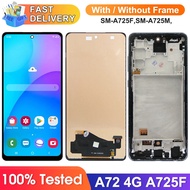 6.7'' A72 Display Screen for Samsung Galaxy A72 A725 A725F Lcd Display Touch Screen Digitizer Assemb