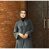 New Viral Abaya 2in1 Ayra Jameela Fursan Free Belt Fursan Luxurious Elegant Teenagers to Breastfeedi