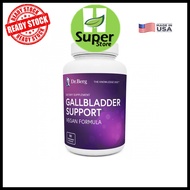 ［READY STOCK］Dr. Berg's Gallbladder Support Supplements Vegan Formula - Contains Plant-Based Enzymes