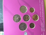 香港1997年。紀念套装紀念幣。有輕氧。品相如圖。1元130套