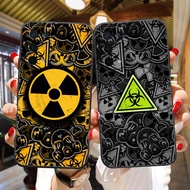 Nuclear Radiation Signs Soft Black Silicon TPU Cell Phone Case For OPPO R17 R15 R11 R9 R7 K1 F11 F9 F7 F5 A9 A7 A79 A75 A73 Realme RENO 3 2 6.4 U1 M B S X Z Pro Plus Youth 5G