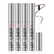 DAGEDA Lip Stain Peel Off Set, Lip Stain Long Lasting Waterproof, 4 Colors Lip Liner Stain, Lip Tint