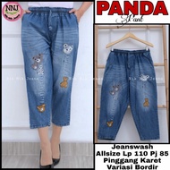 NEW PANDA JEANS WASH CELANA WANITA LP 110CM ALL SIZE MODIS