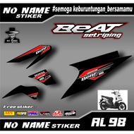 Striping CarburetorBEAT 2008 2009 2010 2011 2012 (AL98) Sticker Variations beat Stickers
