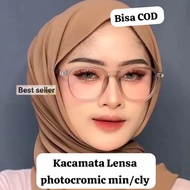 Photochromic Lens Anti-radiation UV Glasses min cly Normal glasses model women's/men code Frame75236