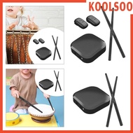 [Koolsoo] Portable Set, Pocket Size Drum Set, Lightweight Electronic Drum Set, Air Electric Drum Stick for Enthusiasts, Beginners