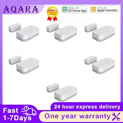 Aqara Door Window Sensor Zigbee Wireless Connection Alarm Smart Mini Door Sensor Work With Aqara Gat