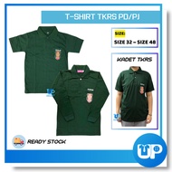 Baju Tshirt TKRS Baju Tshirt TKRS Lengan Pendek &amp; Panjang Baju Tshirt Tunas Kadet Remaja Sekolah Rendah Tshirt TKRS