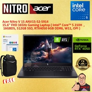 Acer Nitro V 15 ANV15-52-5914 Gaming Laptop (C5-210H 4.80GHz,512GB SSD,16GB D5,NV RTX4050RTX 4050  6