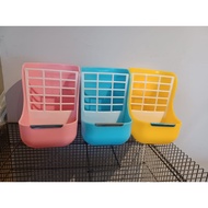 Rabbit Feeder 2 in 1 Hay Holder Food holder Pet Bowl cage bowl cage hay feeder hay rack
