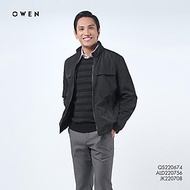 OWEN - Áo khoác gió nam Owen 2 lớp cổ cao 220708 - Áo khoác Owen