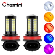 1Piece 33LED Campbells H4 H7 H8 H16 9005 9006 P13W 33SMD H11 LED Fog Lamp Headlight Bulb Parking Lot