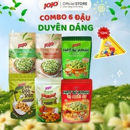 [FULL 6 VỊ] Combo Các Loại Đậu và Hạt MIX Vị JOJO - Đậu Tẩm Vị Hạt Mix Đậu Tổng Hợp Sn