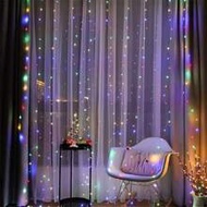 1pc USB Powered LED Curtain Lights, 8 Modes, 6m/3 Meters/2m/1m String Lights For Birthday, Wedding, 