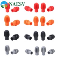 NAESV Drum Stick Practice Tip Portable Drumstick 2/4Pcs Drum Accessories Percussion Instruments Sili