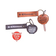 GANTUNGAN KAWASAKI Keychain Genuine leather w175kawasaki accessory/ w175kawasaki