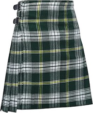 Scottish Men's 8 Yard Tartan Kilt, Highland Wedding Kilt