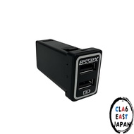 3A Output Fast Charging Compatible USB Port White CRS ESSEX Hiace Regius Ace Compatible with 4th to 