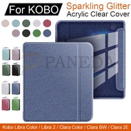 Casing Leather Smart Case for For Kobo Libra Color 2024 N428 7.0" Kobo Libra 2 N418 Kobo Clara Color