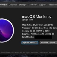 Apple iMac Retina 5K, 27-inch, Late 2...