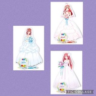 五等分的新娘 - 中野五月、中野三玖、中野二乃企牌